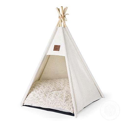 Pickle & Polly - Medium Dog Bed Teepee/Tent for Dogs & Cats