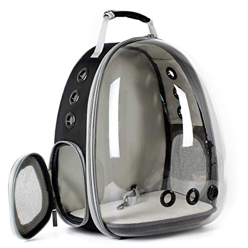Transparent Pet Cat Carrier Backpack, Space Capsule