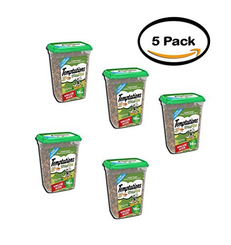 PACK OF 5 - TEMPTATIONS MixUps Treats for Cats