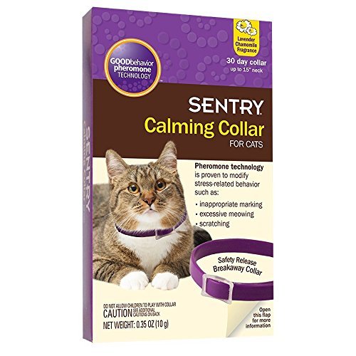 Sentry Calming Collar for Cats- 6 Collars Total Economy