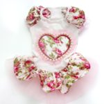 Dog Cat Floral Dress Tutu Love Design Skirt Pet Puppy Spring - Image 3
