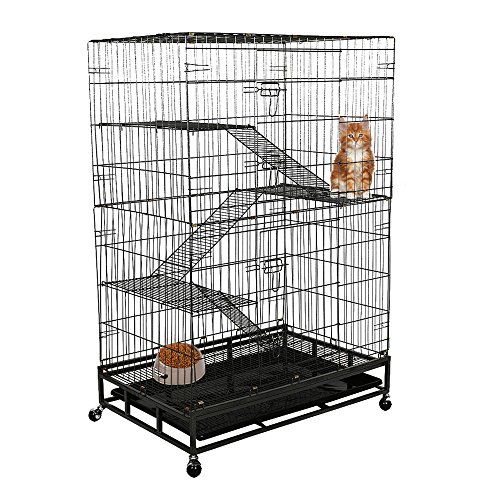 Lucky Tree Cat Cage large Pet Crate Cats Playpen Sturdy