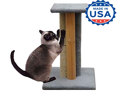 CozyCatFurniture 24 inches USA Made Wooden Cat Scratcher