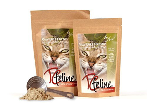 TCfeline Raw Cat Food - A Premix (Supplement) to Make a Homemade