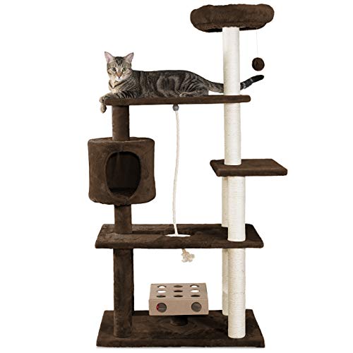 FurHaven Pet Cat Tree | Tiger Tough Cat Tree House Furniture for Cats & Kittens