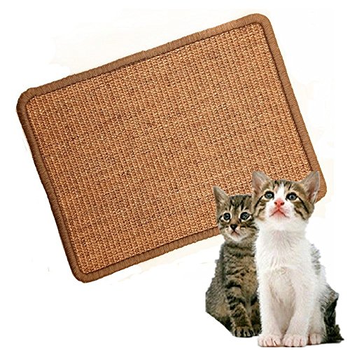 LPLED Cat Scratching Mat,Natural Sisal Cat Mat,Protection Play Scratcher Pad
