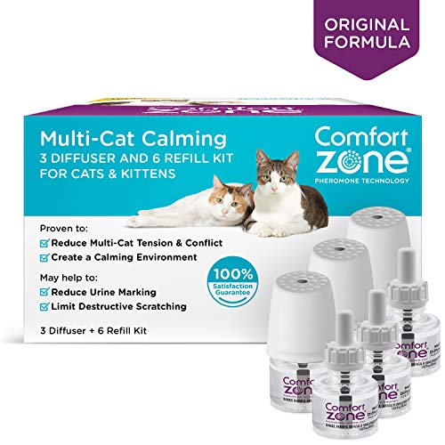 Comfort Zone BASIC Multicat Diffuser Kit for Cat Calming