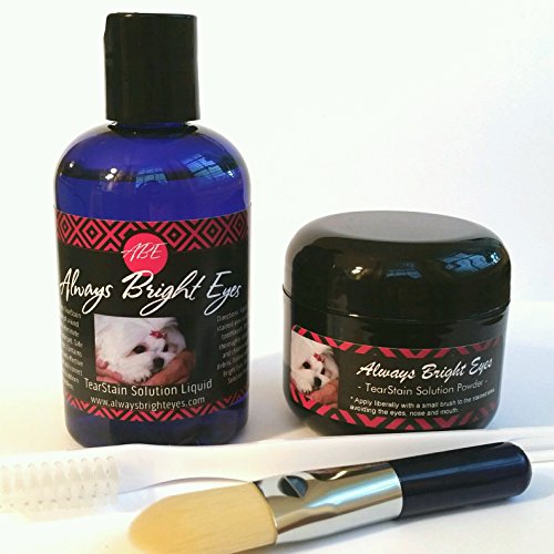 Always Bright Eyes -Tear Stain Remover for Dogs and Cats- Large Set