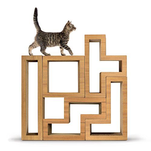 KATRIS Modular Cat Tree - 5 Blocks with Different Styles