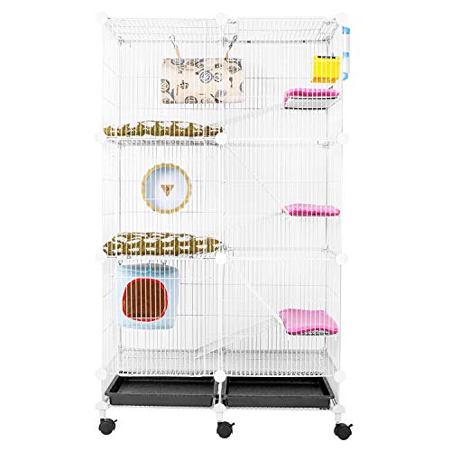 WorldWide Selection Pet Cage Hutch for Squirrel/House Cat