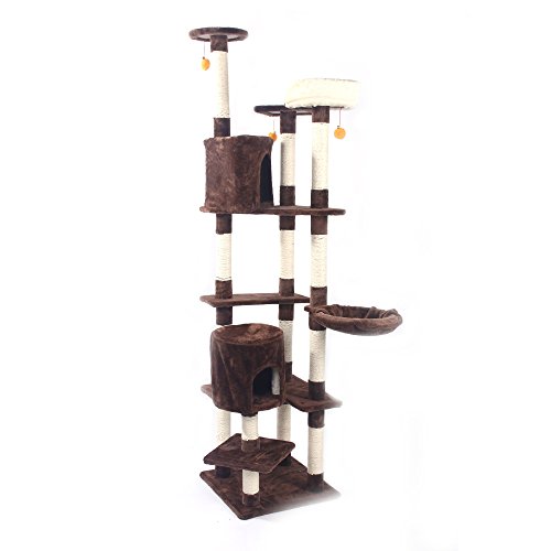 MicroMall Cat Tree Condo Tower with Scratching Posts Kitten