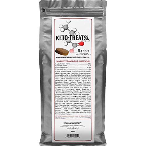 Ketogenic Pet Foods - Keto-Treats (Rabbit) - High Protein, High Fat