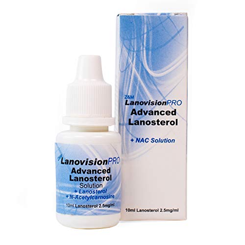 Z and M Lanovision Eye Drops for Pets, Eye Care and Cataract Treatment