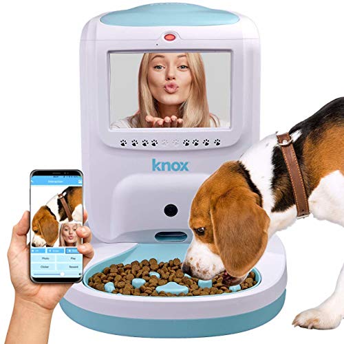 Knox Automatic Pet Feeder With 2 Way Video and Audio Live Interaction