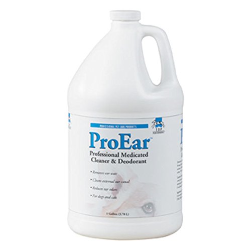 Professional ProEar Medicated Pet Dog Cat Ear Cleaner Cleans & Reduces Odors
