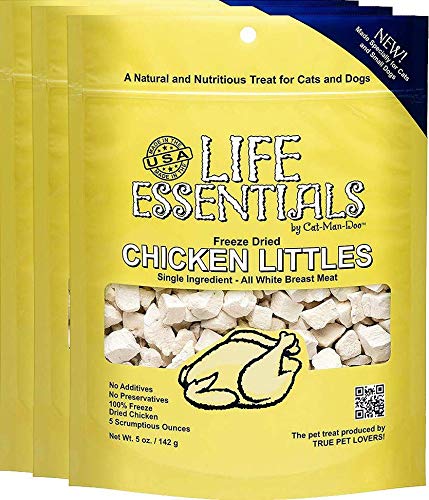LIFE ESSENTIALS BY CAT-MAN-DOO Freeze Dried Chicken Littles