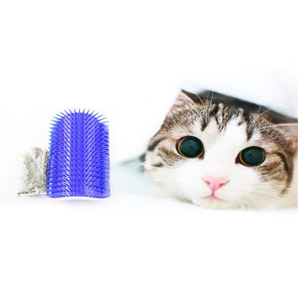 New Cats Supplies Pet Corner Massage Machine Practical Plastic Cat