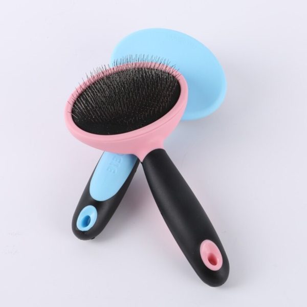 Dog Cats Hair Grooming Slicker Comb Gilling Brush Quick Clean