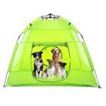 porayhut Portable Outdoor Pet Tent for Dogs -Foldable Outdoor Cat Cage