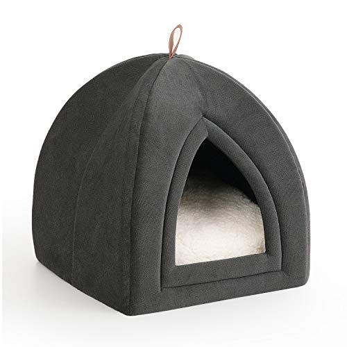 Petsure Pet Tent Cave Bed for Cats/Small Dogs