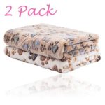 iNNEXT 2 Pack Puppy Blanket for Pet Cushion Small Dog Cat Bed