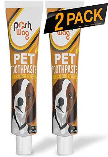 2 Pack Dog Toothpaste [Fights Bad Breath] Toothpaste for Dog & Cat