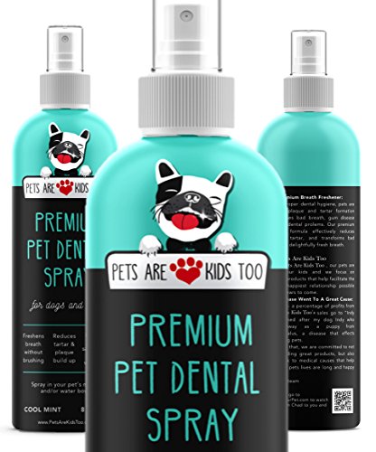Pets Are Kids Too Premium Pet Dental Spray (Large - 8oz)