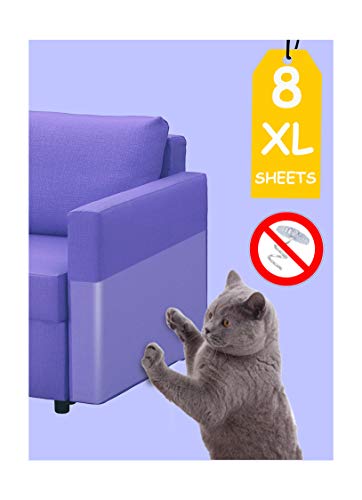 Jxselect Anti Scratch Cat Training Tape,8 Pieces XL Large