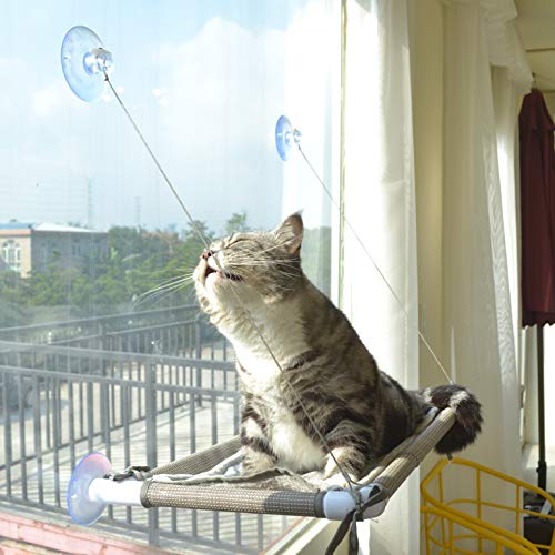 Cat Window Perch, Cat Hammock Window Seat, Space Saving