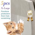 5 PCS cat Scratch Furniture Protectors. XL Size 17 inches X 12 inches
