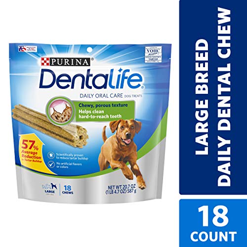 Purina DentaLife Made in USA Facilities Large Dog Dental Chews
