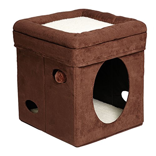 MidWest "The Original" Curious Cat Cube, Cat House / Cat Condo