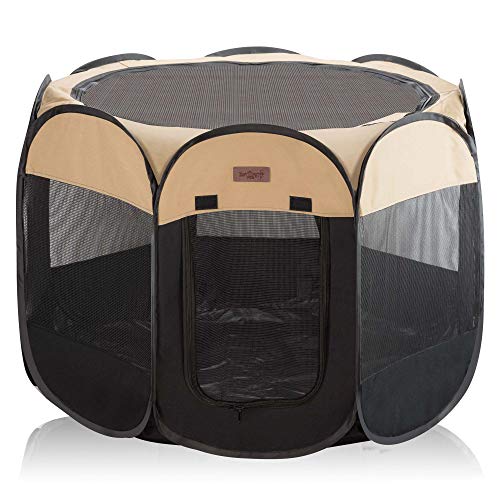Easyology Pet Playpen for Indoor Cats and Small Dogs