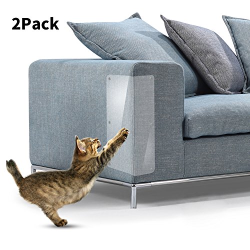 Cat Scratch Furniture, 2PCS Clear Premium Heavy Duty