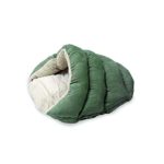 Sleep Zone Faux Suede Cuddle Cave Dog Bed - Fabric Bottom