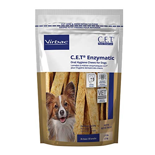 Virbac C.E.T. Enzymatic Oral Hygiene Chews, Small Dog