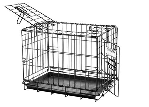 Petmate "ProValu" Wire Dog Crate, Two Doors, Precision Lock System