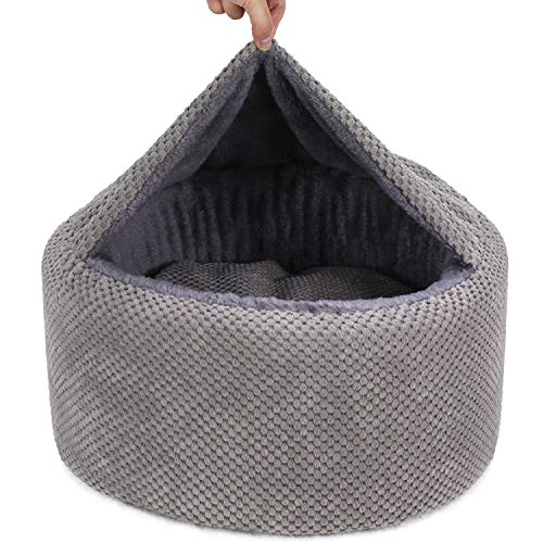 large covered cat bed