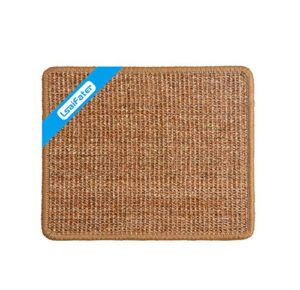 LsaiFater Cat Scratching Mat, Natural Sisal Cat Scratching Mat