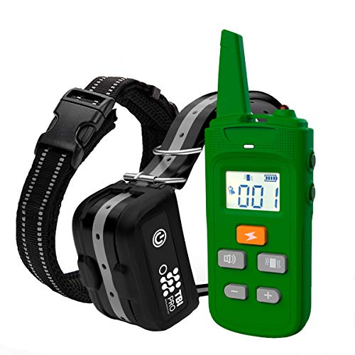 TBI Pro Dog Shock Training Collar with Remote, Heavy-Duty