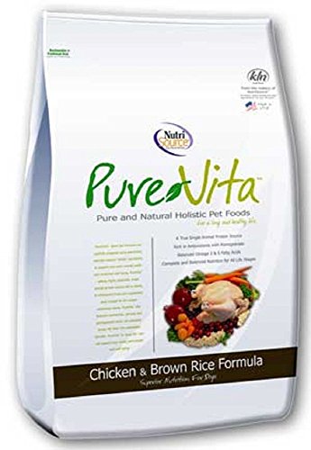 Pure Vita Dry Dog Food - Chicken & Brown Rice
