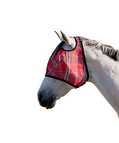 Kensington Fly Mask Web Trim - Protects Horses Face and Eyes