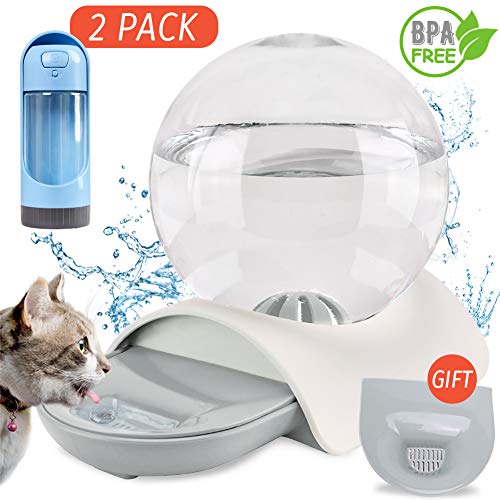 Pet Water Dispenser Dog Water Bowl Automatic Cat Feeder