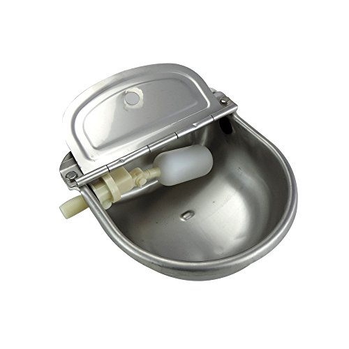 MUDUOBAN Stainless Steel Automatic Waterer Bowl Horse