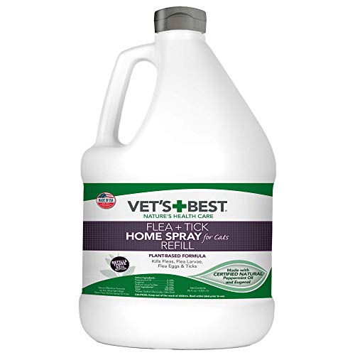 Vet's Best Flea and Tick Home Spray for Cats | Flea Treatment