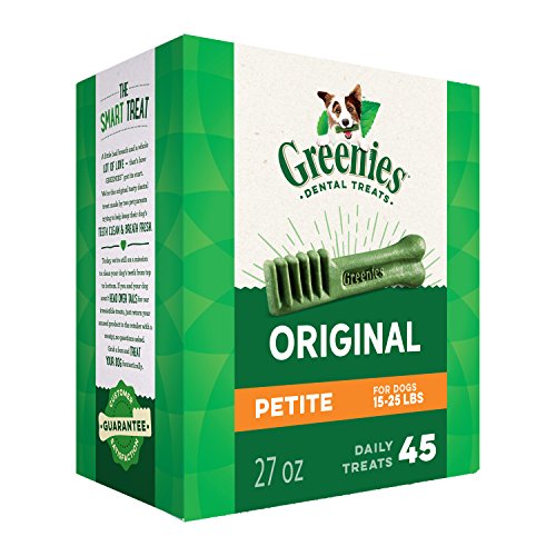 GREENIES Original Petite Natural Dog Dental Care Chews Oral Health Dog Treats