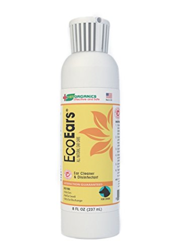 EcoEars | Natural Dog Ear Cleaner - Infection Formula for Itch, Head Shaking