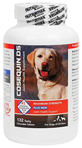Nutramax Cosequin DS Plus with MSM Chewable Tablets