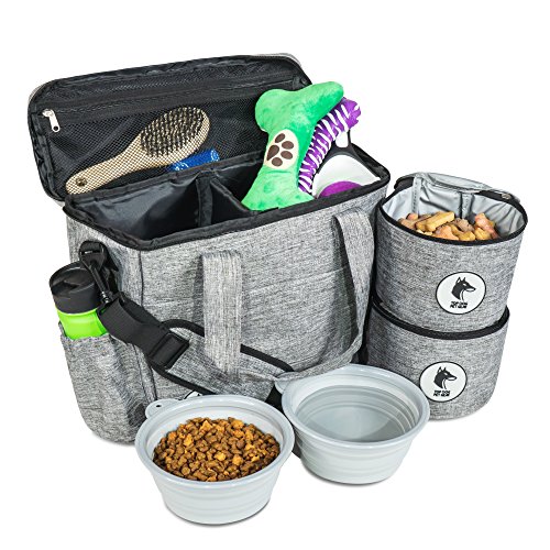 Top Dog Travel Bag - Airline Approved Travel Set for Dogs of All Sizes