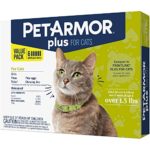 PetArmor Plus for Cats, Flea & Tick Prevention for Cats